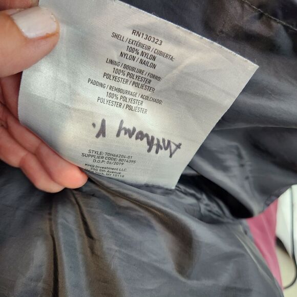 Spyder youth puffer jacket with hood - Picture 7 of 8